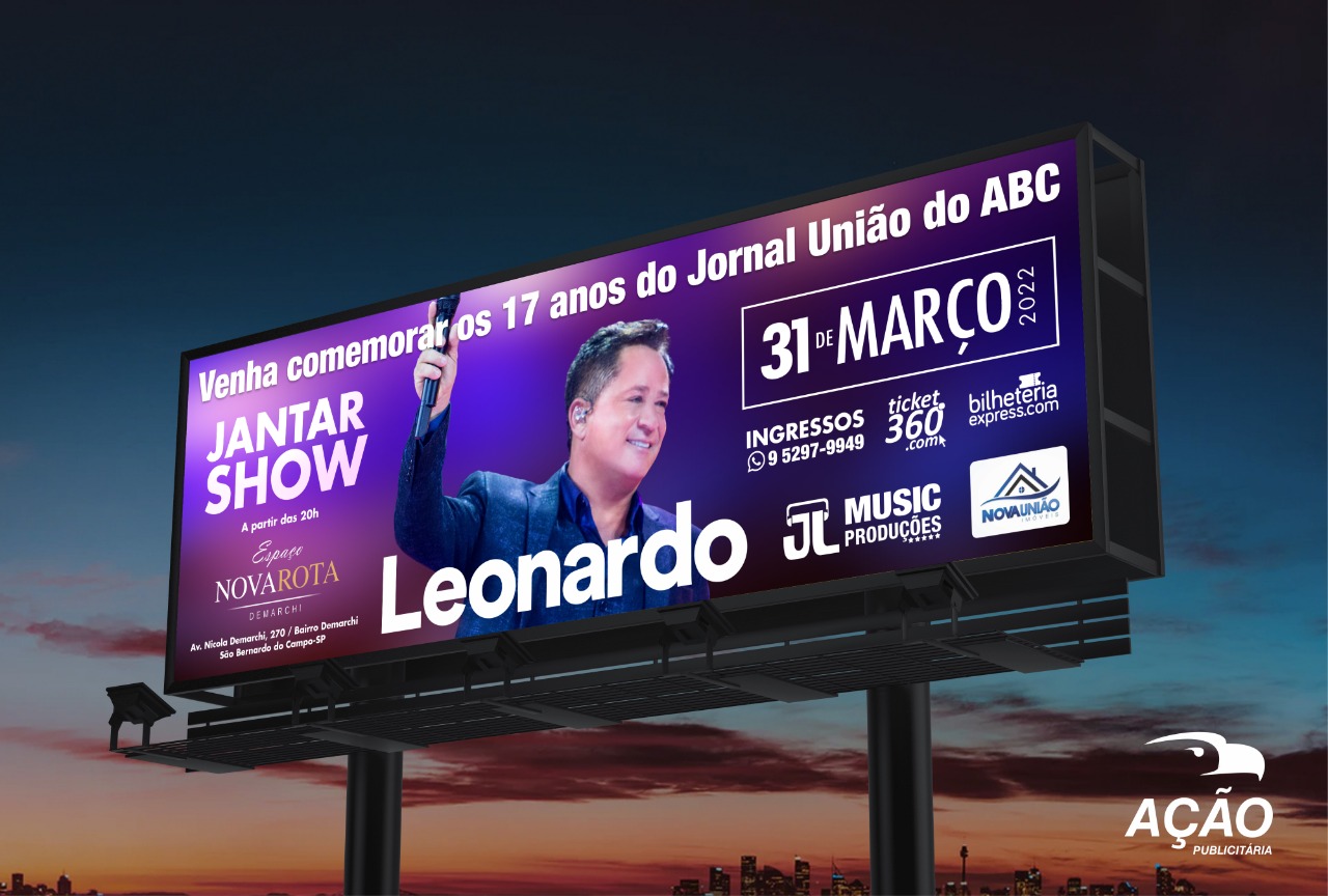 Show do Leonardo em Restaurante em São Bernardo