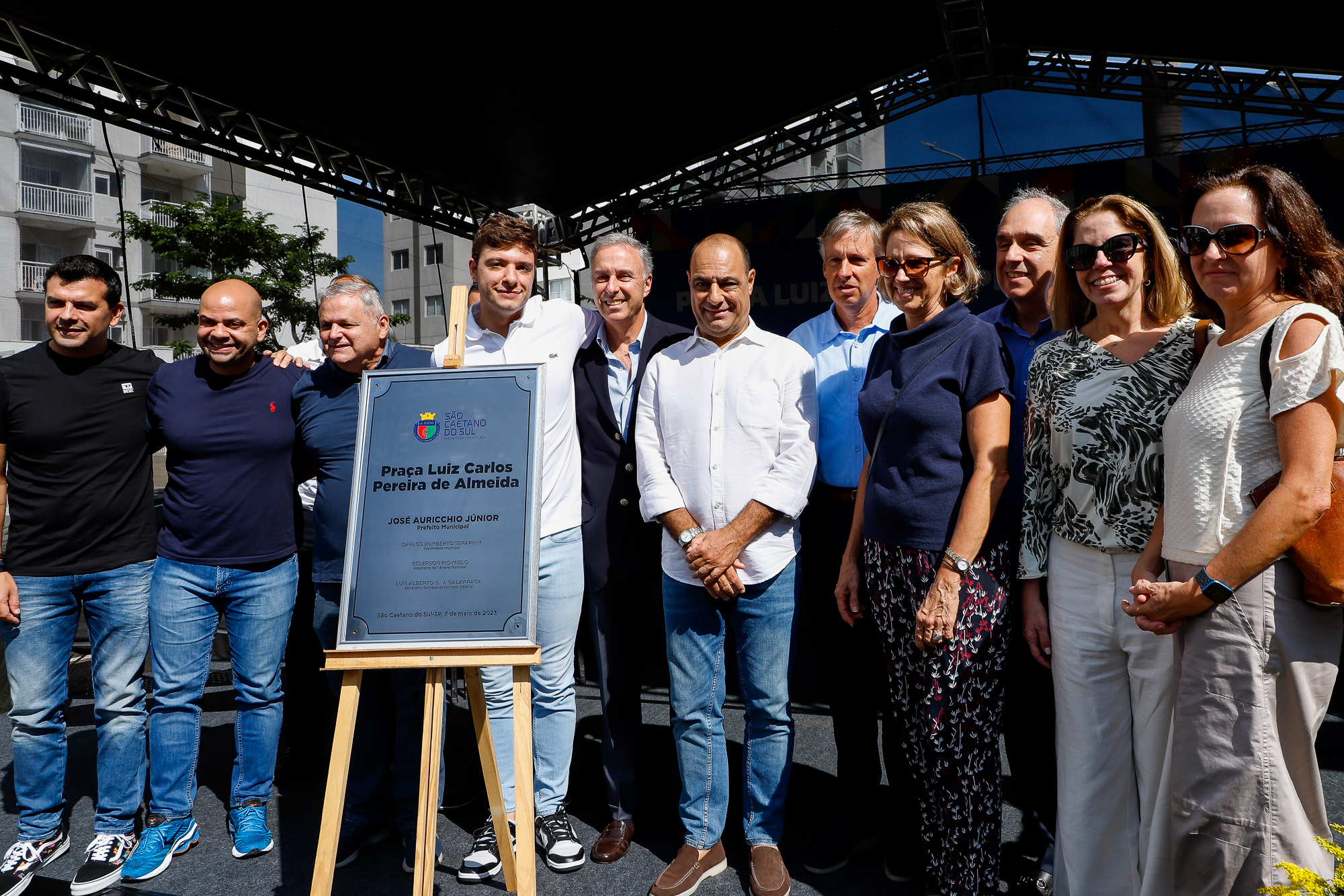 Prefeitura de São Caetano inaugura a Praça da Família Luiz Carlos Pereira de Almeida