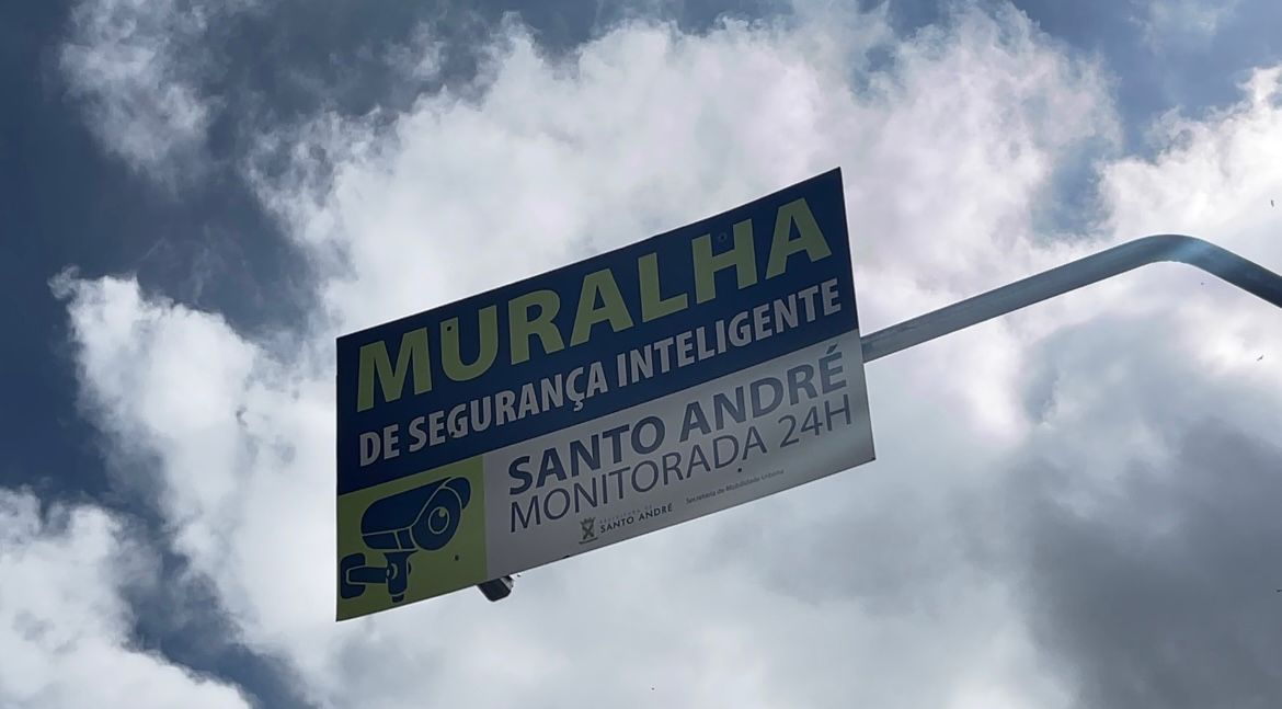 Santo André conclui instalação de Muralha Eletrônica com tecnologia de reconhecimento facial