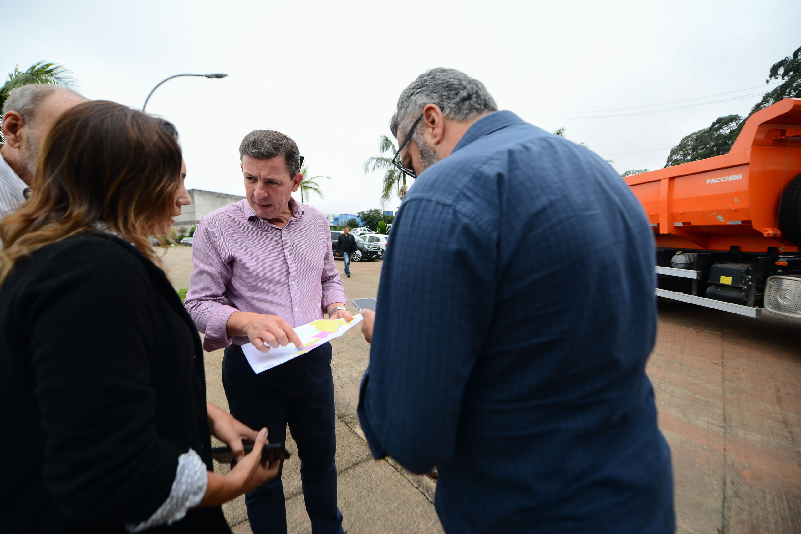 Obras da nova etapa de duplicação da Estrada Samuel Aizemberg avançam em São Bernardo