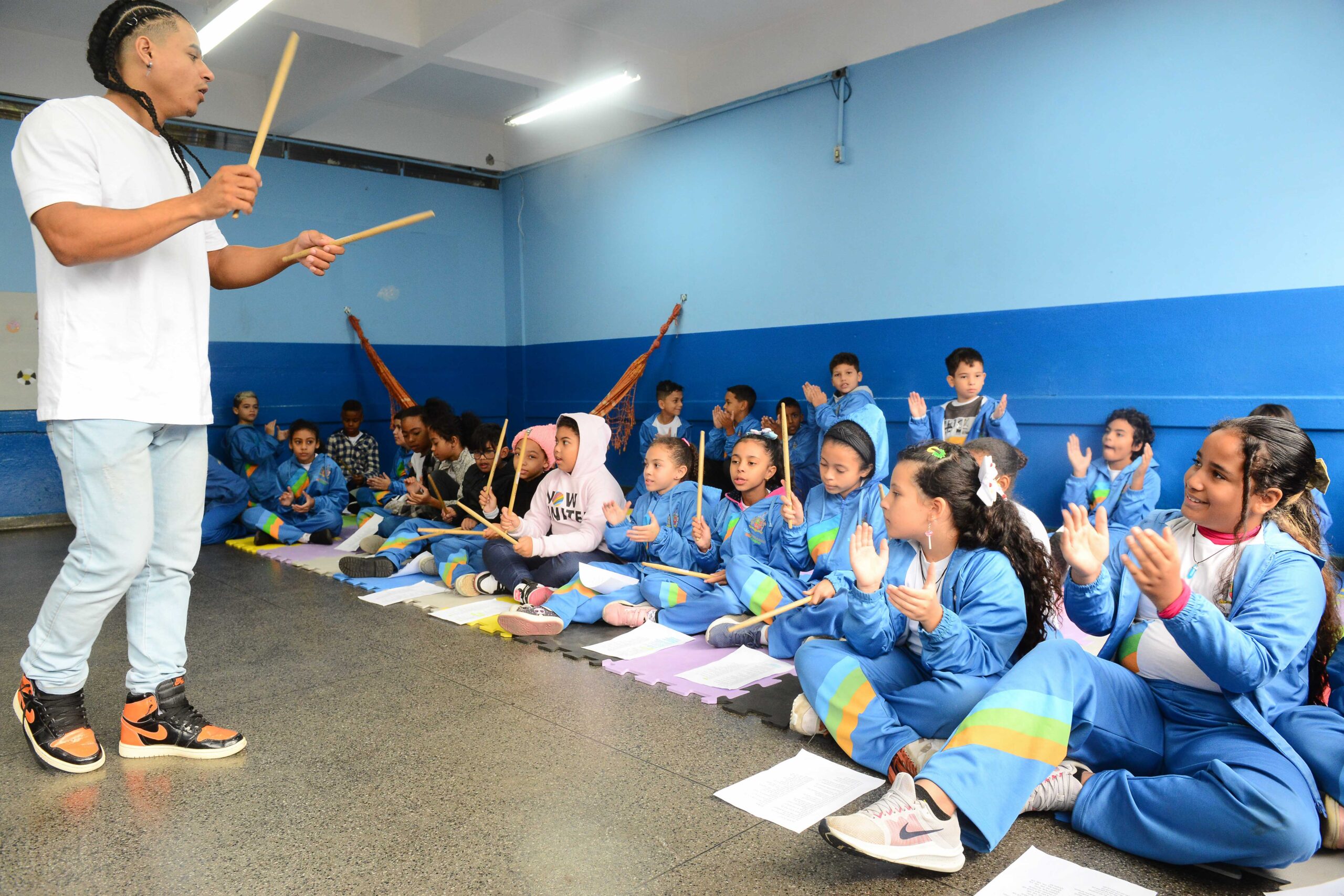 Sustentabilidade e música integram rotina de alunos nas escolas municipais de São Bernardo