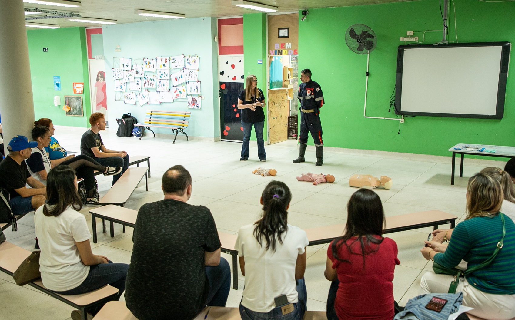 Escolas municipais de São Caetano realizam treinamento de primeiros socorros do programa Educa + Vidas