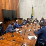 Encontro de prefeitos do Grande ABC com Hugo Motta, presidente da Câmara dos Deputados