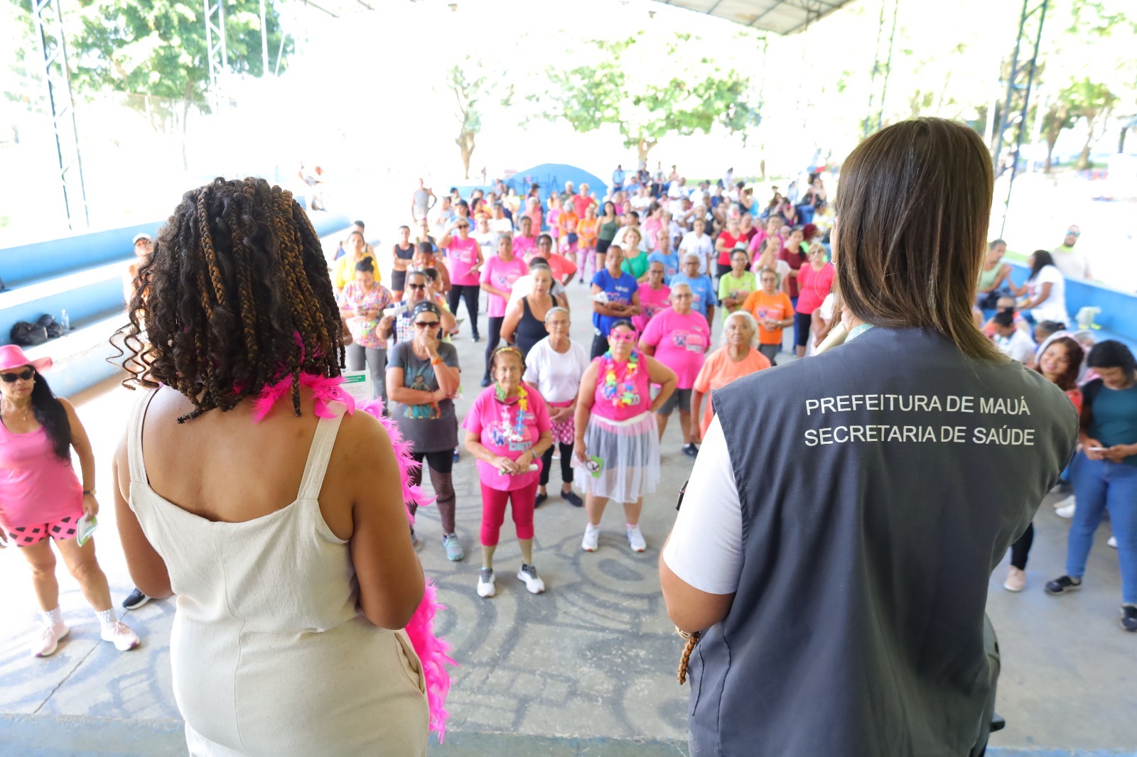 Bloco “Xô Dengue” agita o Parque da Juventude em ação de Carnaval do Programa Viver Bem